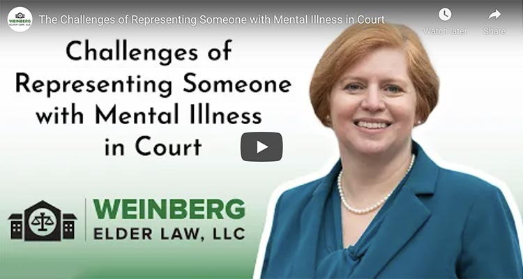 Video: The Challenges of Representing Someone with Mental Illness in Court