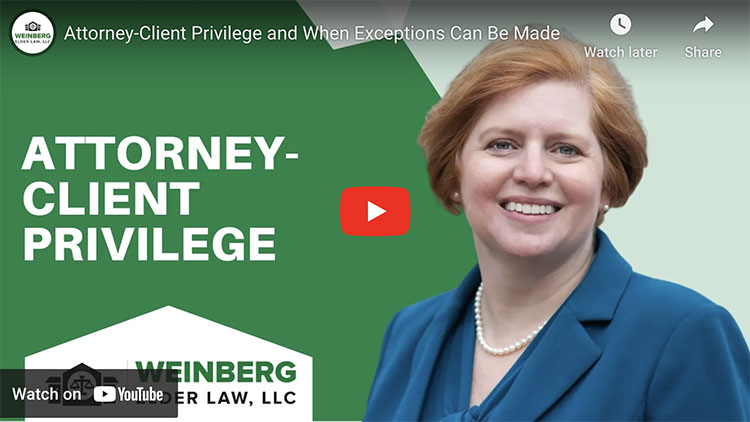 Attorney-Client Privilege Video